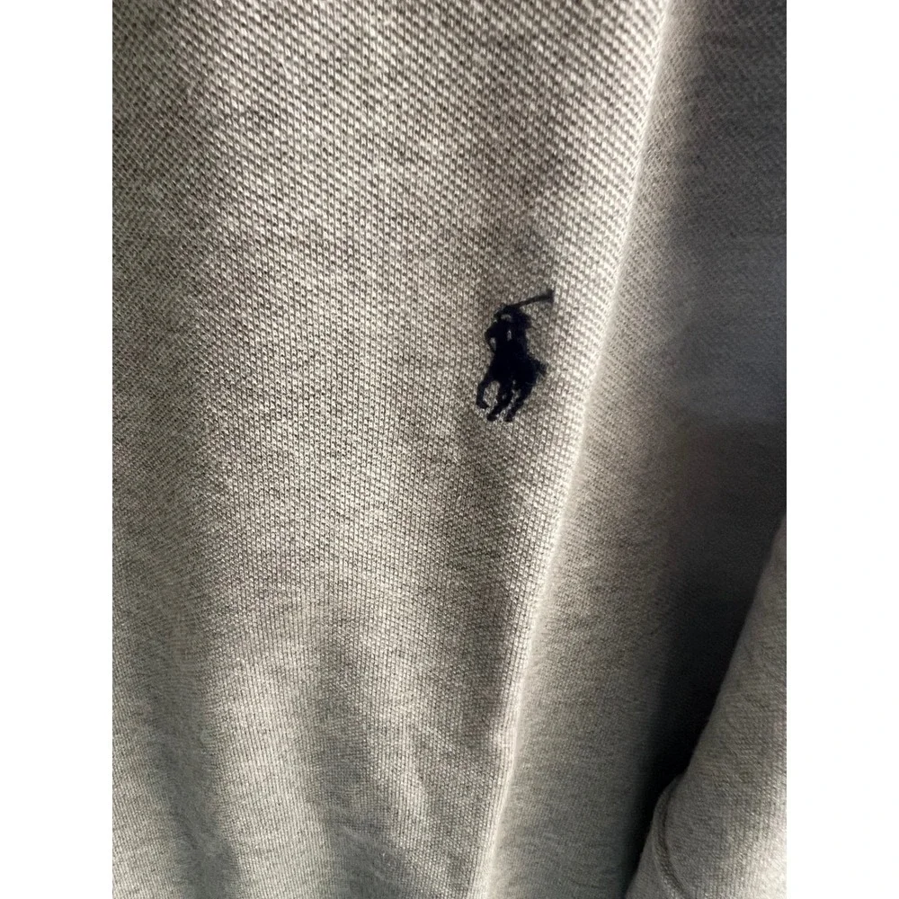 Polo Ralph Lauren Gray Classic Polo Shirt 4XLT Tall Cotton